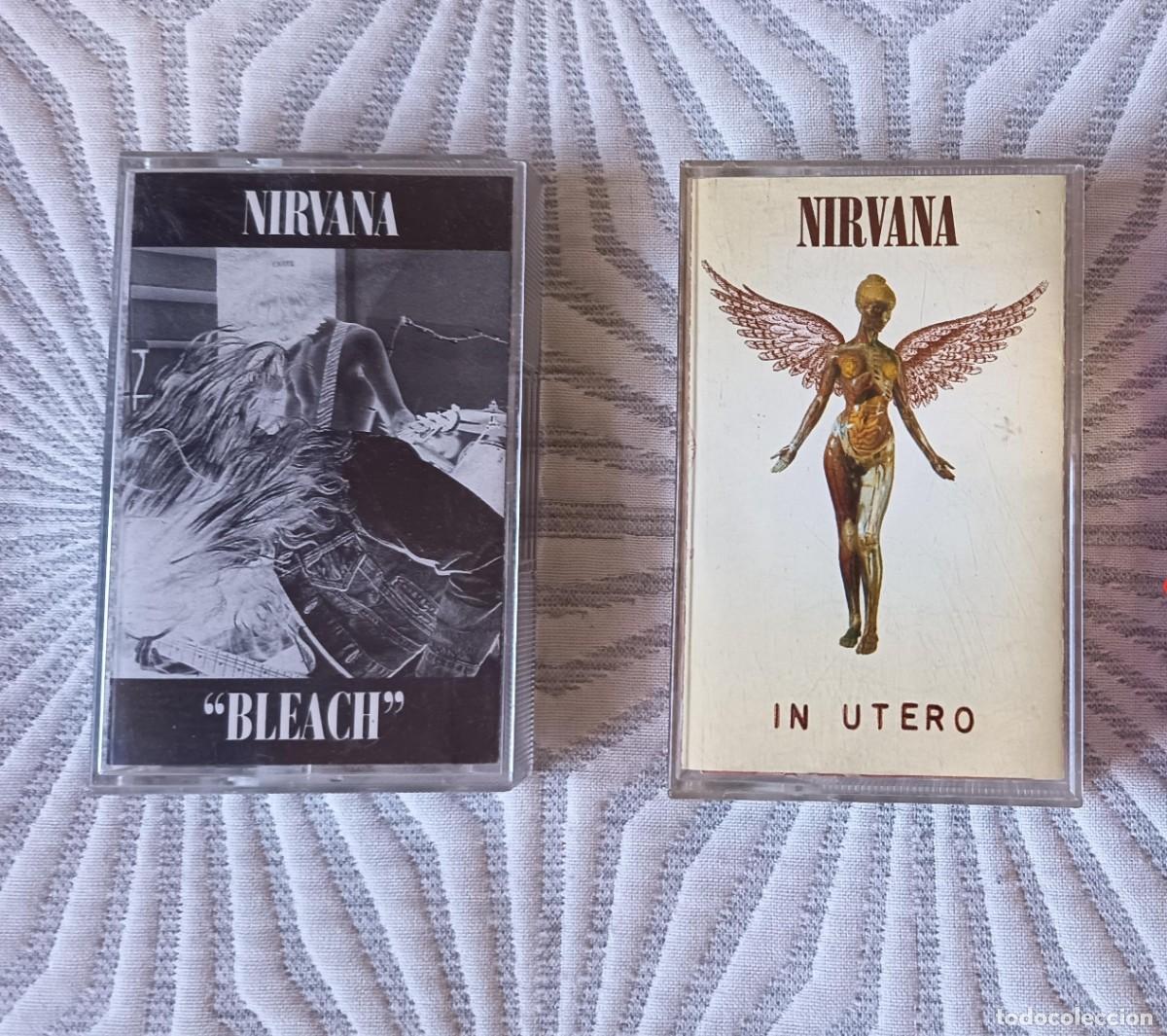 Casetes antiguos: nirvana, 2 cassettes.