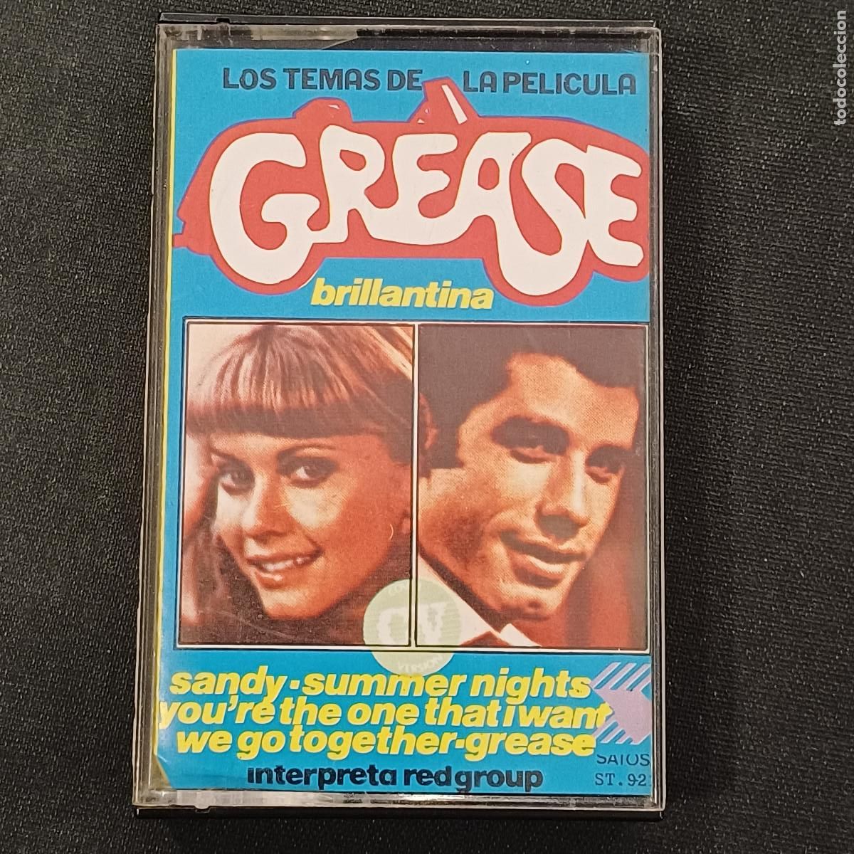 Casetes antiguos: GREASE/BRILLANTINA/CASETE.