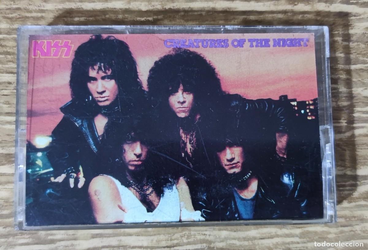 Casetes antiguos: Cassette Kiss - Creatures of the Night (1985) rareza