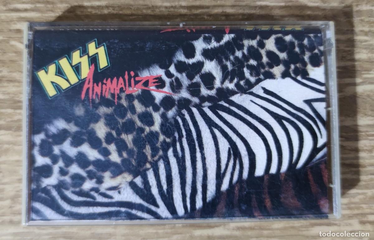 Casetes antiguos: Cassette Kiss - Animalize (1984) ed. americana