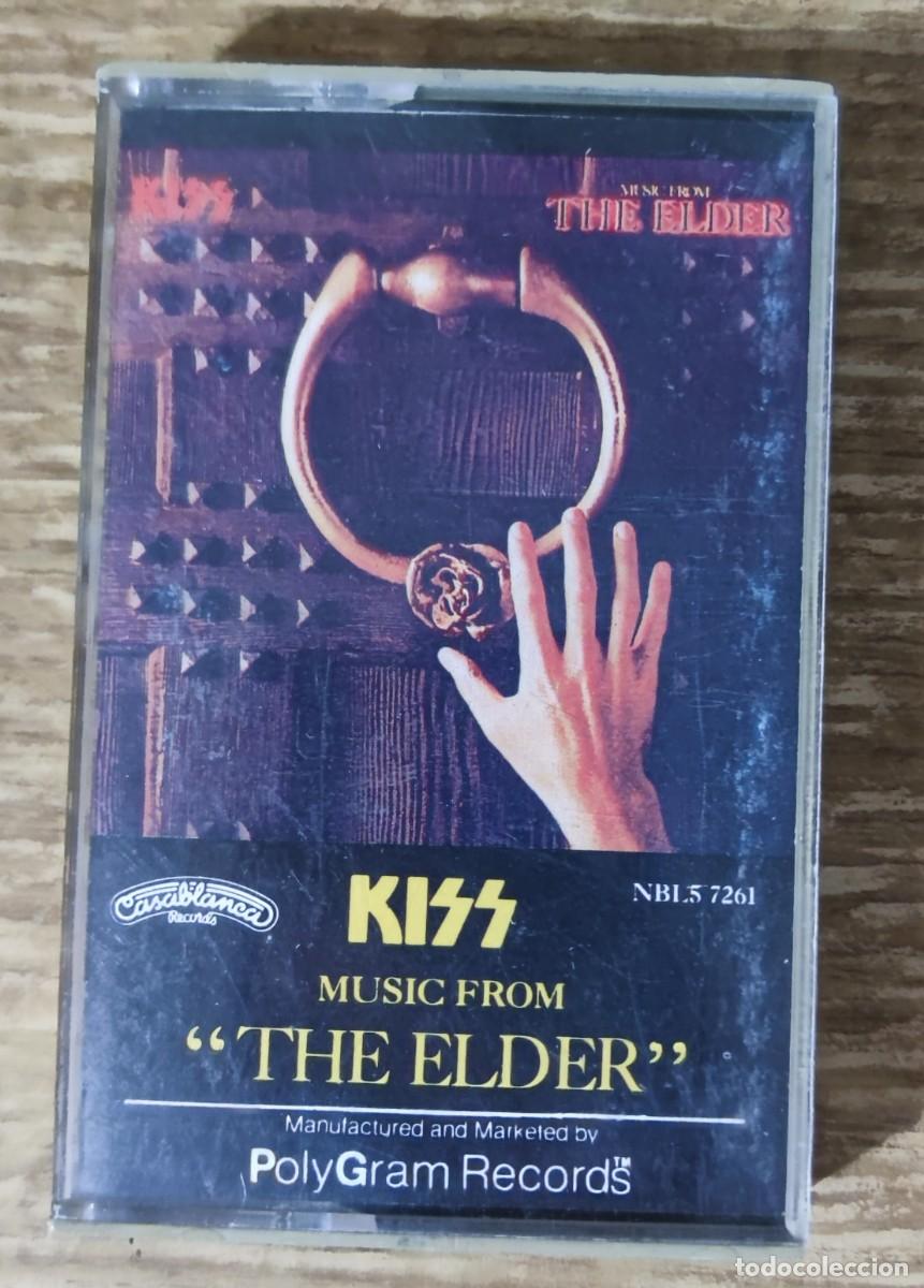 Casetes antiguos: Cassette Kiss - Music From The Elder (1981) ed. americana