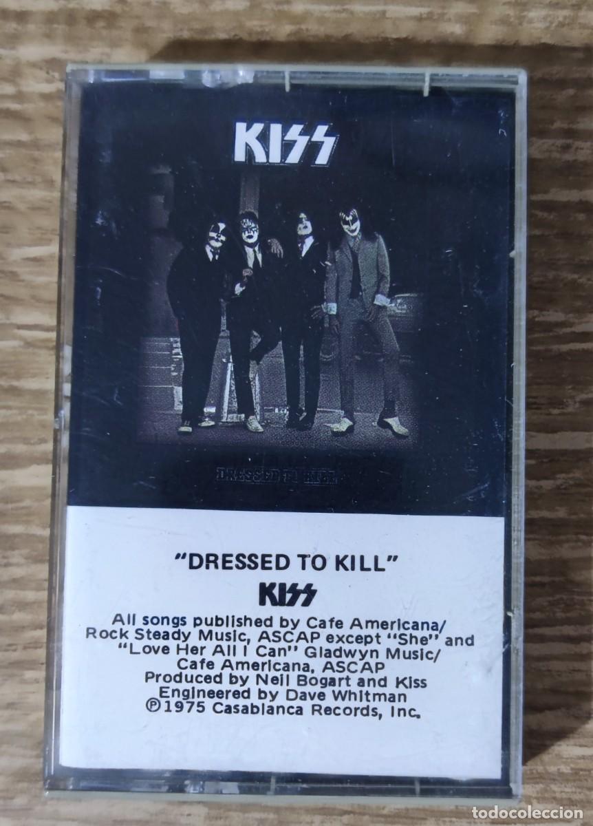 Casetes antiguos: Cassette Kiss - Dressed to Kill (1975) ed. americana