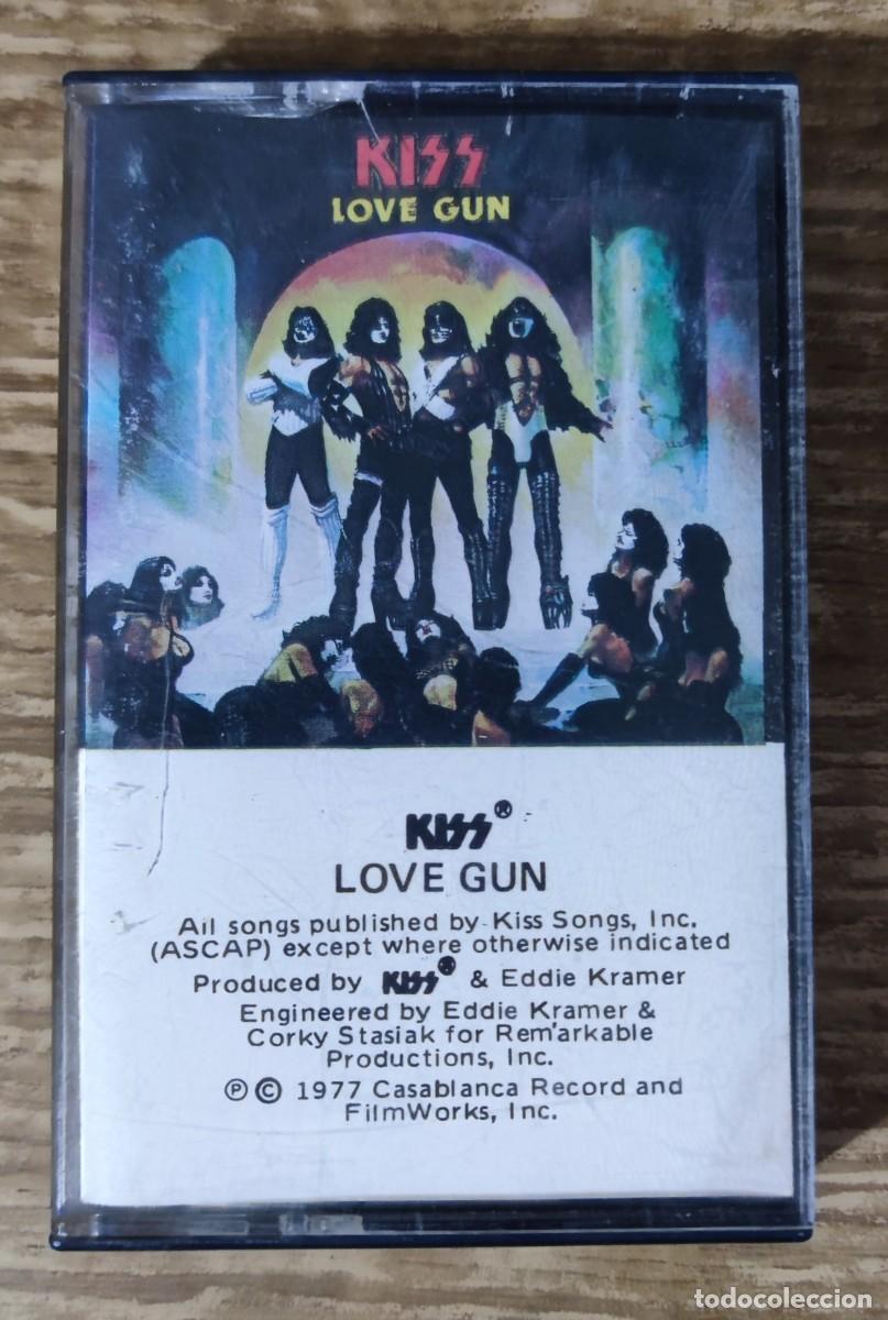 Casetes antiguos: Cassette Kiss - Love Gun (1977) ed. americana