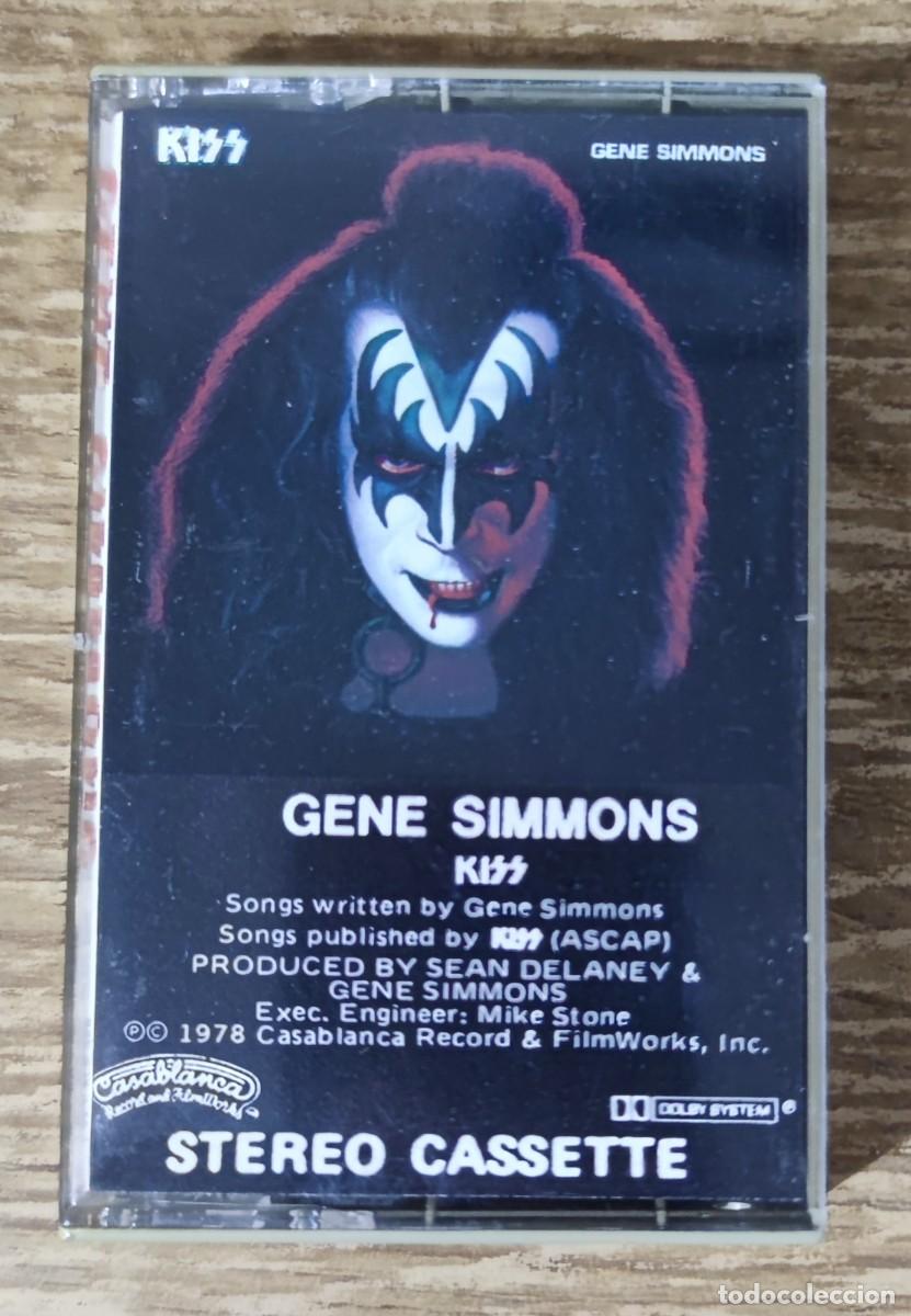 Old Cassettes: Cassette Kiss - Gene Simmons (1978) ed. americana