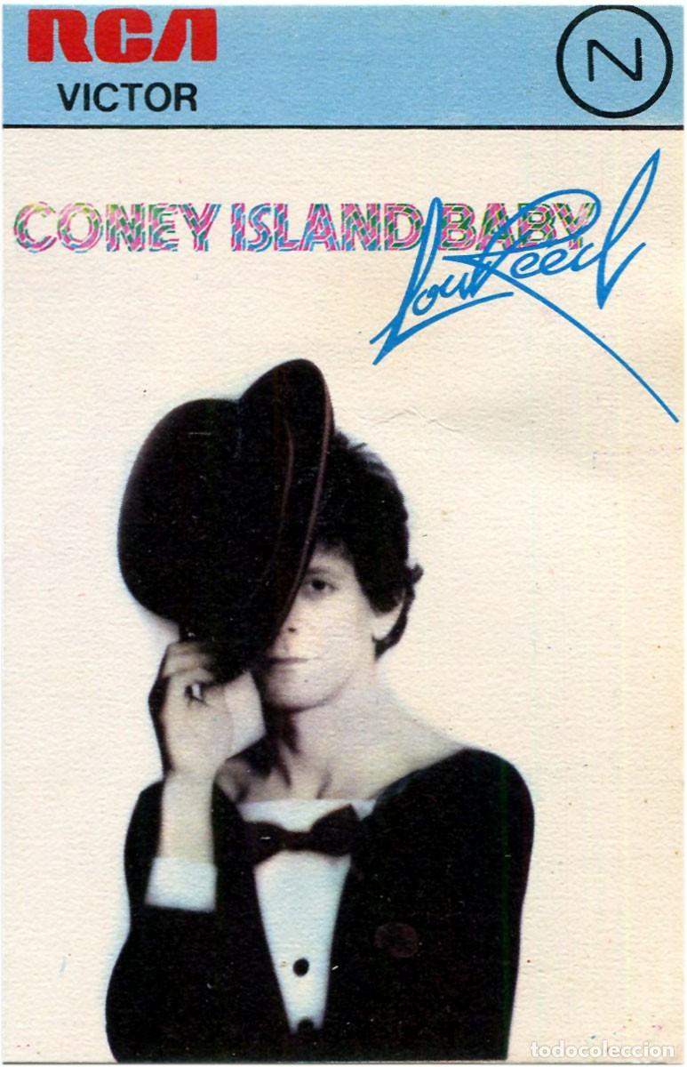 Casetes antiguos: Lou Reed - Coney Island Baby - Cassette Spain 1976 - RCA APK1 0915 - EX/VG+
