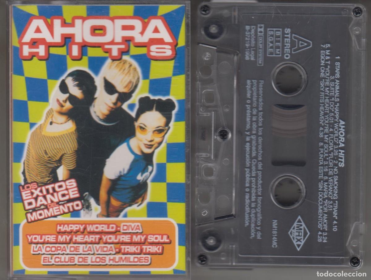 Casetes antiguos: Ahora Hits cassette 1998 Max Music - Foto 1