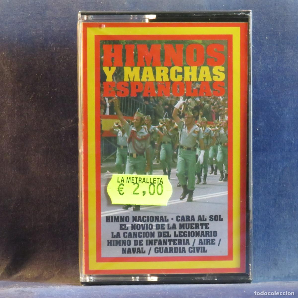 Casetes antiguos: HIMNOS Y MARCHAS ESPA&Ntilde;OLAS - CASETE - Foto 1
