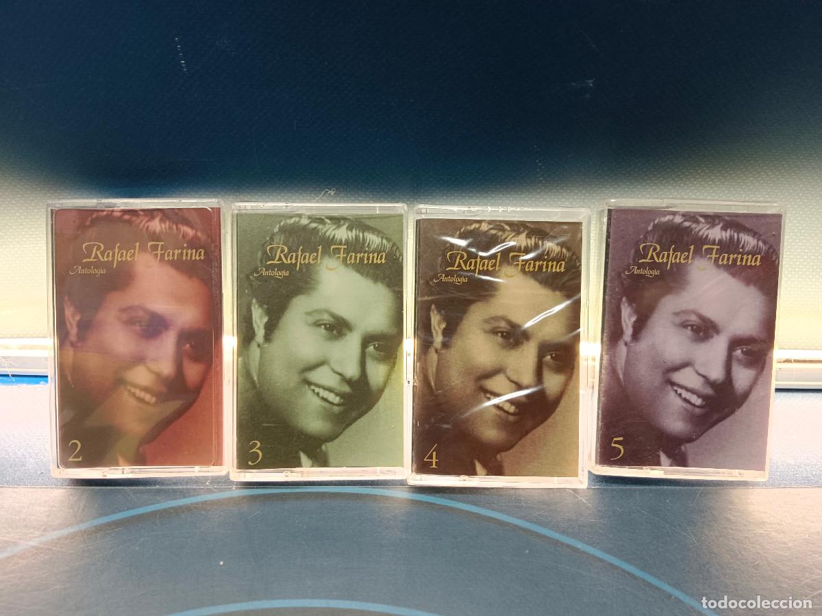 Casetes antiguos: 4 casetes RAFAEL FARINA nuevos precintados