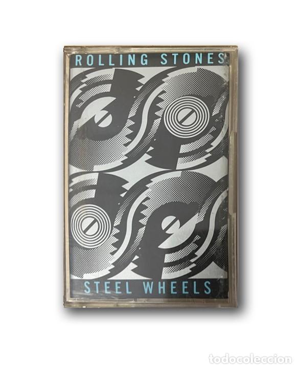 Casetes antiguos: Rolling Stones &ndash; Steel Wheels CASETE