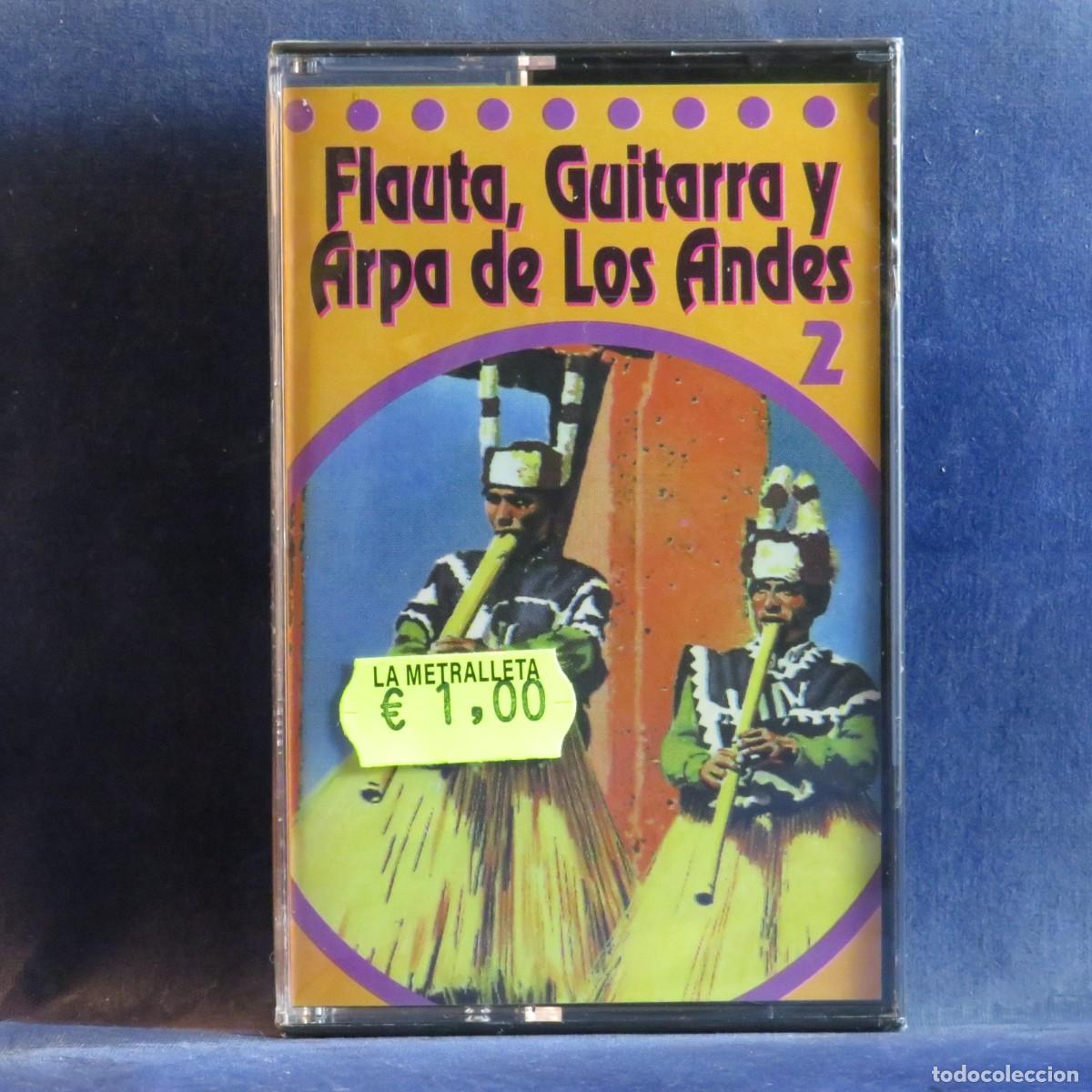 Casetes antiguos: FLAUTA, GUITARRA Y ARPA DE LOS ANDES 2 - CASETE