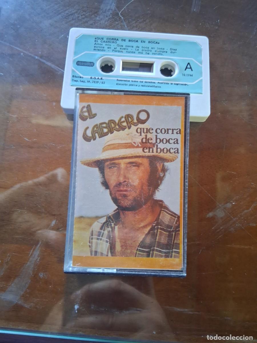 Casetes antiguos: Casete cinta musica El cabrero que corra de boca en boca