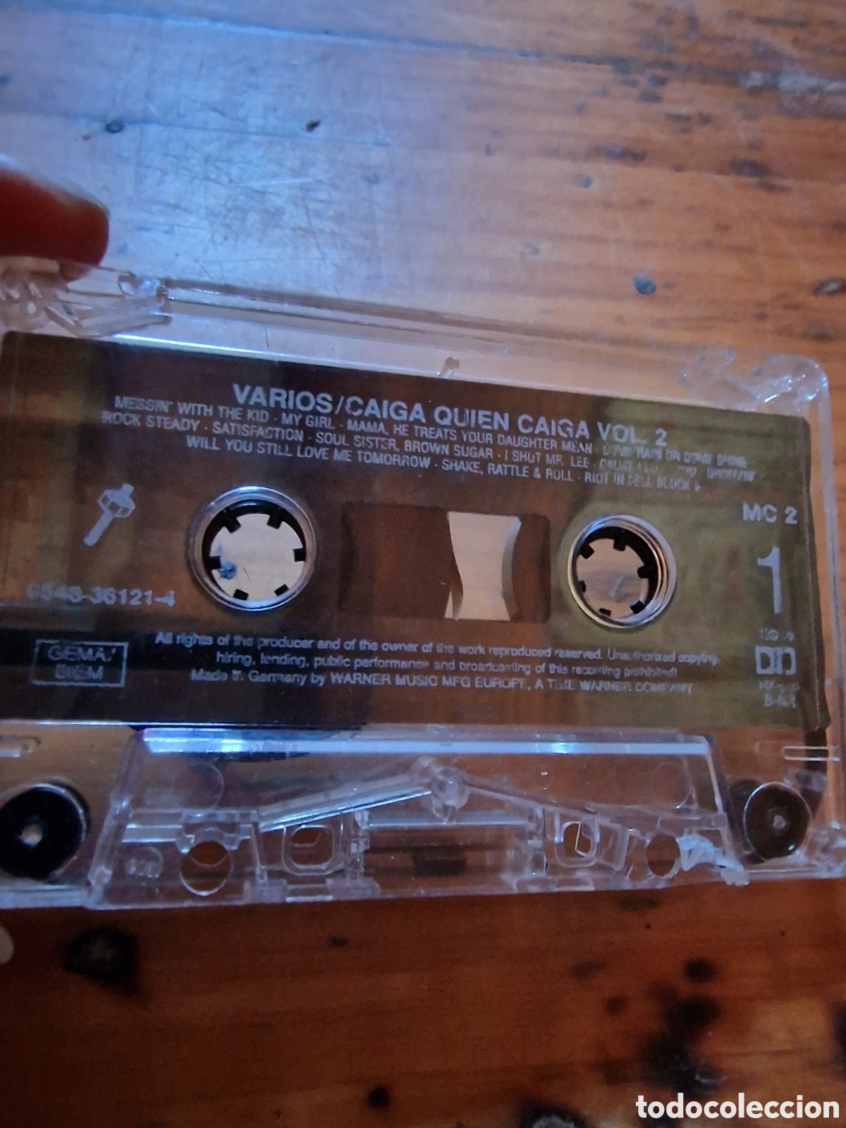 Casetes antiguos: Cinta casete,varios caiga quien caiga vol.2