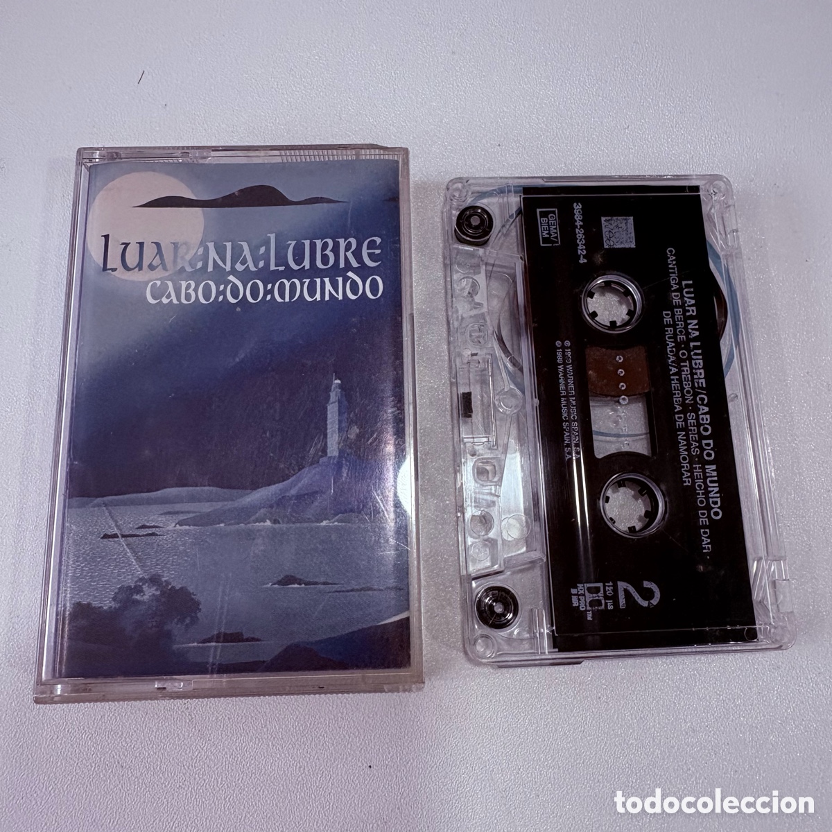Casetes antiguos: Cinta cassette luar na lubre cabo do mundo de 1999