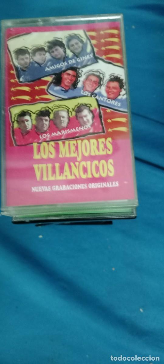 Casetes antiguos: LOS MEJORES VILLANCICOS CASETE MUSICA CAS-12