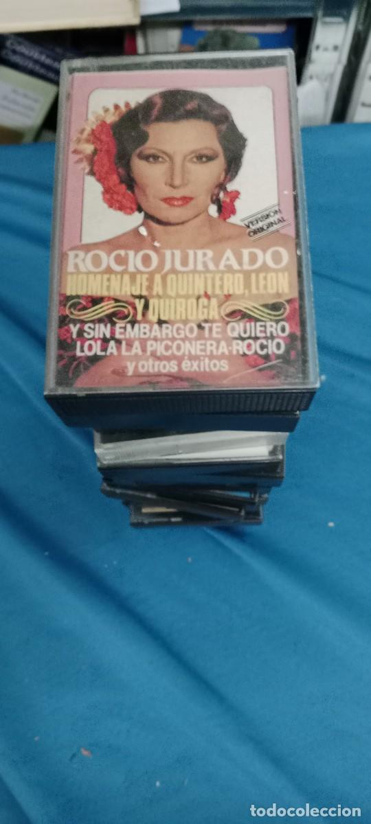 Casetes antiguos: ROCIO JURADO HOMENAJE A QUINTERO LEON Y QUIROGA CASETE MUSICA CAS-12