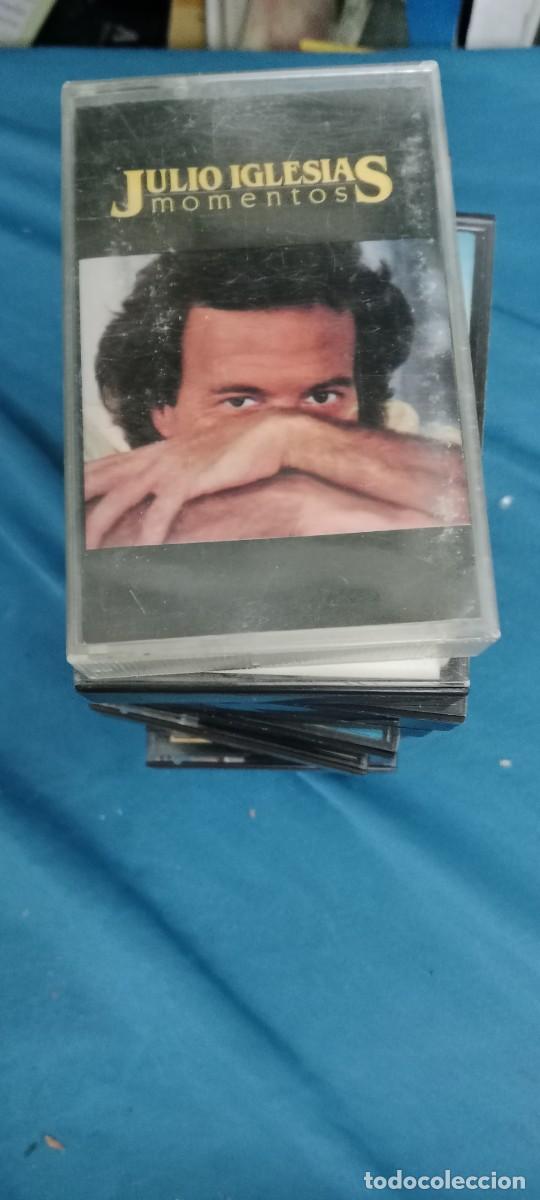 Cassetes antigas: JULIO IGLESIAS MOMENTOS CASETE MUSICA CAS-12