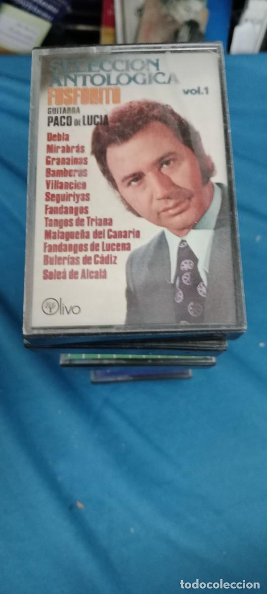 Cassette antiche: SELECCION ANTOLOGICA FOSFORITO PACO DE LUCIA CASETE MUSICA CAS-12