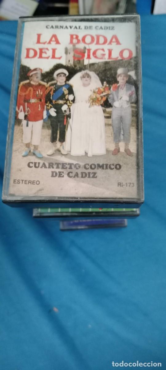 Cassette antiche: CARNAVAL DE CADIZ CUARTETO LA BODA DEL SIGLO CASETE MUSICA CAS-12