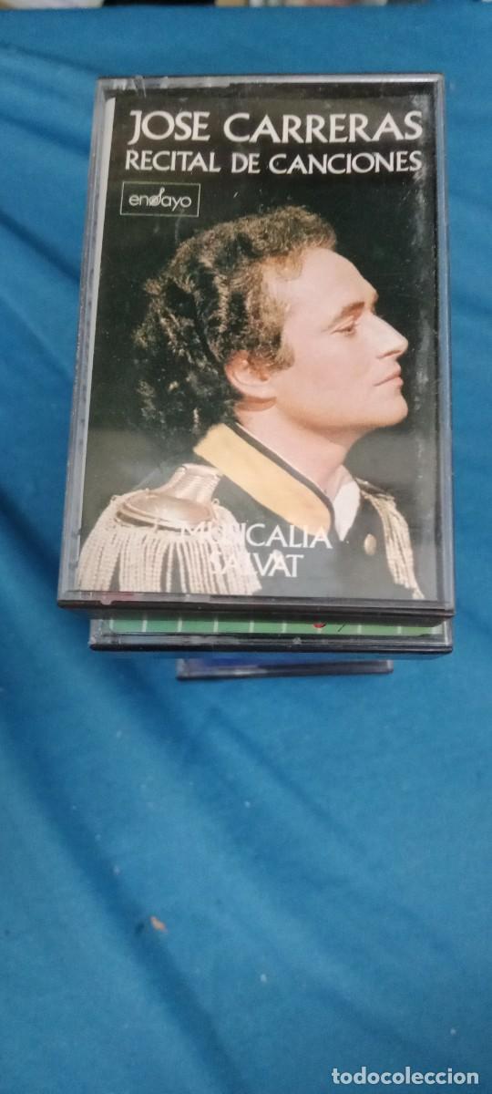Cassette antiche: JOSE CARRERAS RECITAL DE CANCIONES CASETE MUSICA CAS-12