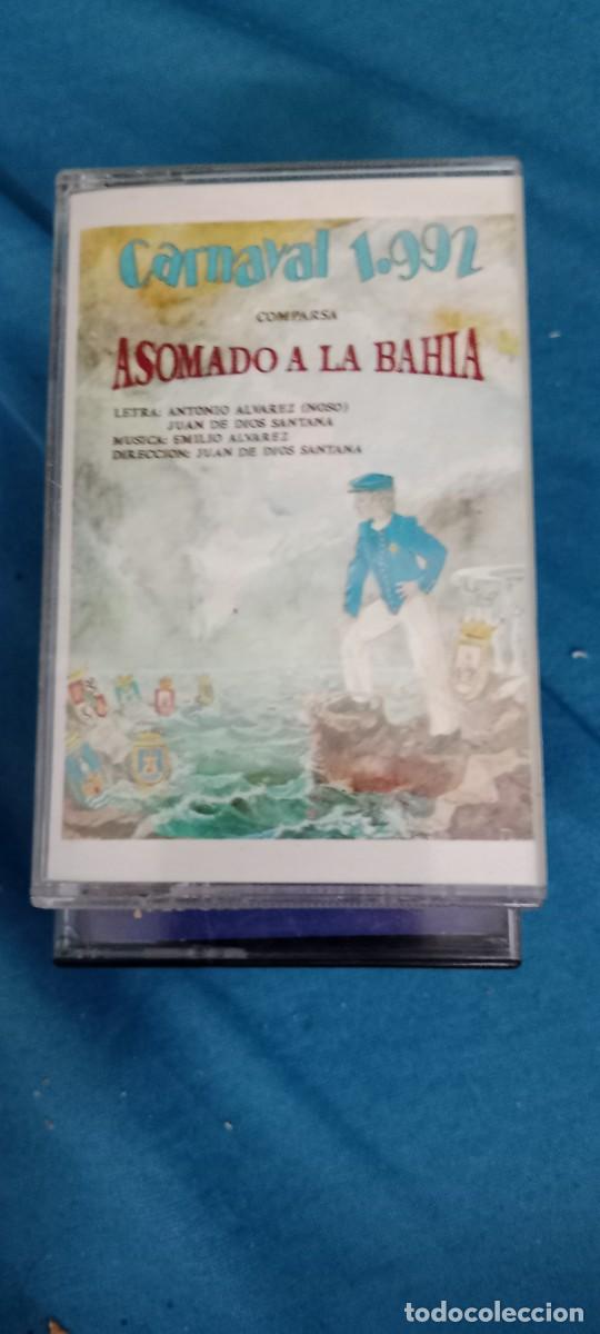 Cassette antiche: CORO CARNAVAL DE CADIZ COMPARSA ASOMADOS A LA BAHIA CASETE MUSICA CAS-12