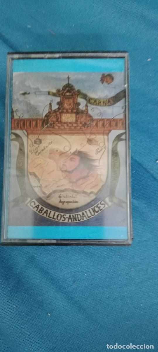 Cassette antiche: CORO CARNAVAL DE CADIZ COMPARSA CABALLOS ANDALUCES CASETE MUSICA CAS-12