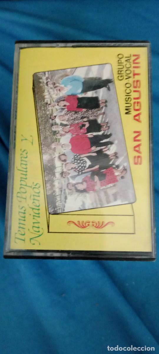 Cassettes Anciennes: TEMAS POPULARES Y NAVIDE&Ntilde;OS SAN AGUSTIN CASETE MUSICA G-LAPA