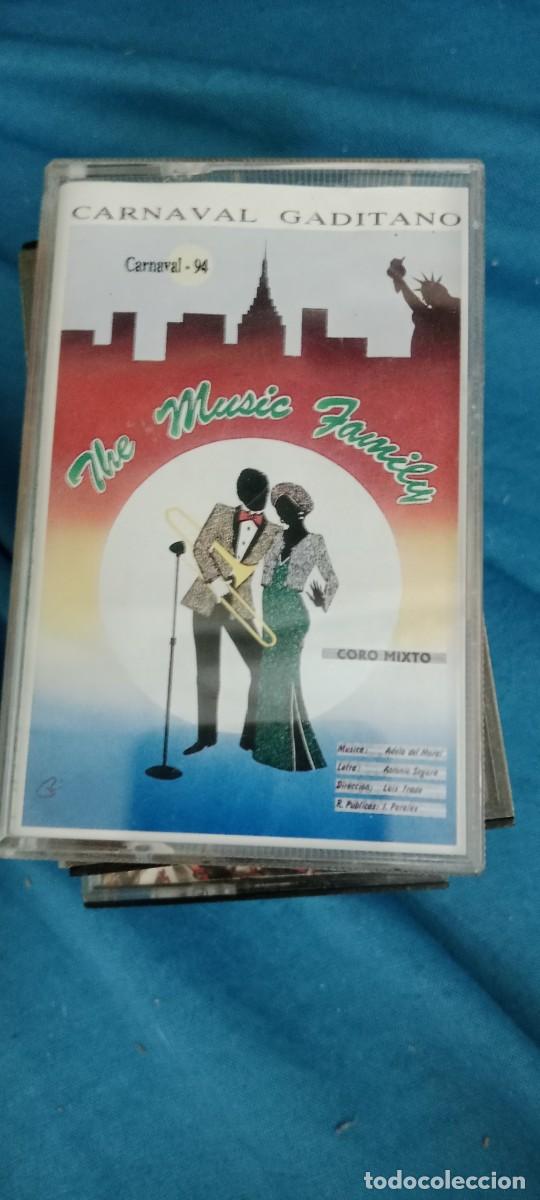 Casetes antiguos: THE MUSIC FAMILY CARNAVAL DE CADIZ CASETE MUSICA G-LAPA