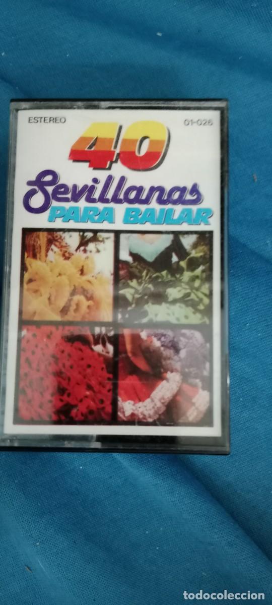 Casetes antiguos: 40 SEVILLANAS PARA BAILAR CASETE MUSICA G-LAPA