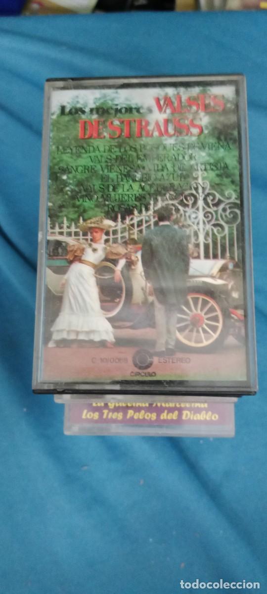 Casetes antiguos: VALSES DE STRAUSS CASETE MUSICA G-LAPA