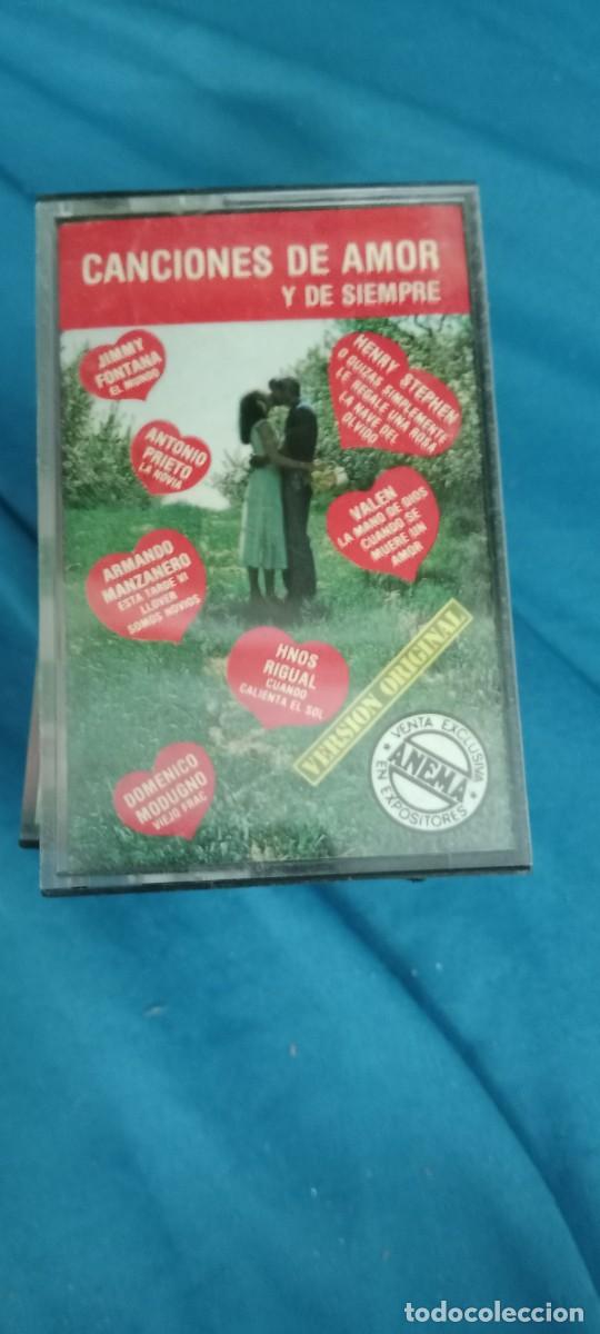 Casetes antiguos: CANCIONES DE AMOR Y DE SIEMPRE CASETE MUSICA G-LAPA