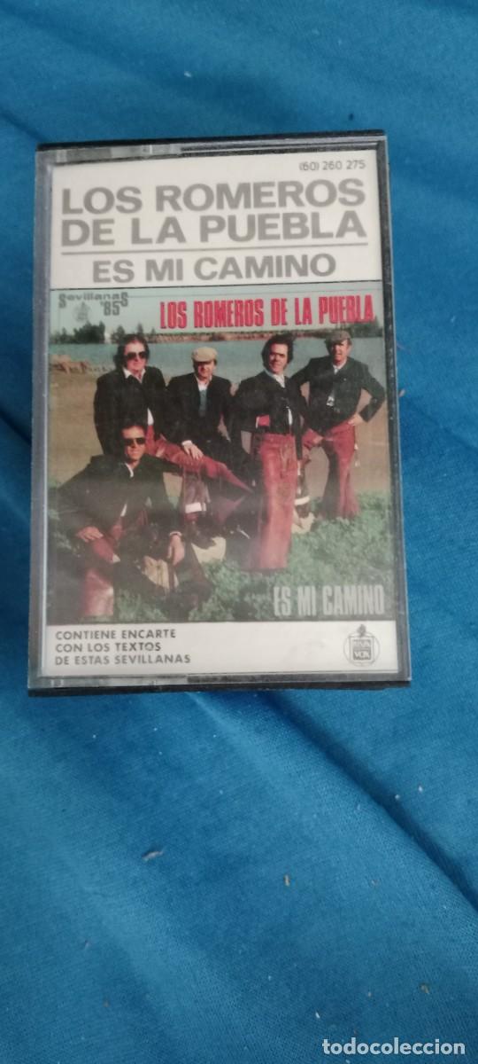 Casetes antiguos: LOS ROMEROS DE LA PUEBLA ES MI CAMINO CASETE MUSICA G-LAPA