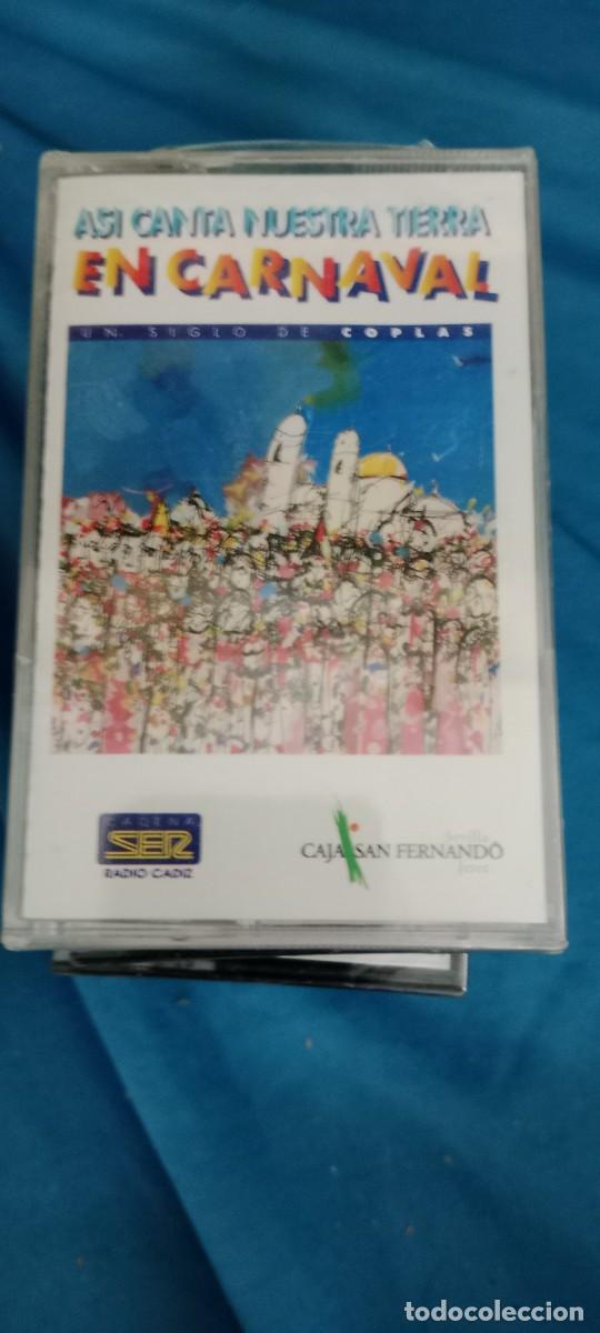 Casetes antiguos: UN SIGLO DE COPLAS CARNAVAL DE CADIZ NUEVO PRECINTADO CASETE MUSICA GG-99