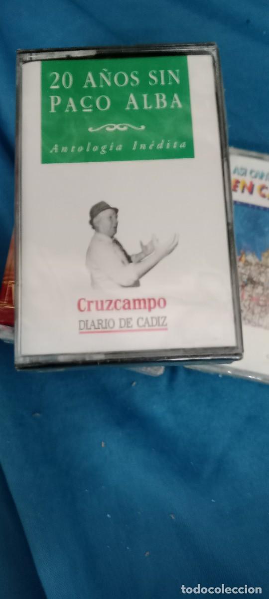 Casetes antiguos: 20 A&Ntilde;OS SIN PACO ALBA CARNAVAL DE CADIZ NUEVO PRECINTADO CASETE MUSICA GG-99