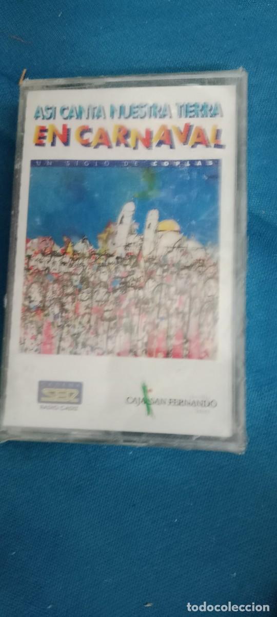 Casetes antiguos: UN SIGLO DE COPLAS CARNAVAL DE CADIZ NUEVO PRECINTADO CASETE MUSICA GG-99