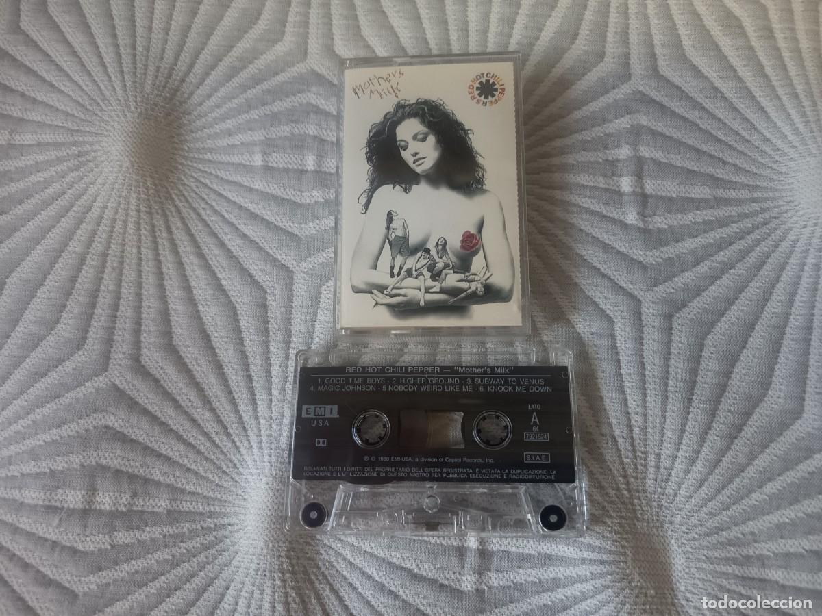 Casetes antiguos: Red Hot Chili Peppers &ndash; Mother's Milk. Italia, 1989