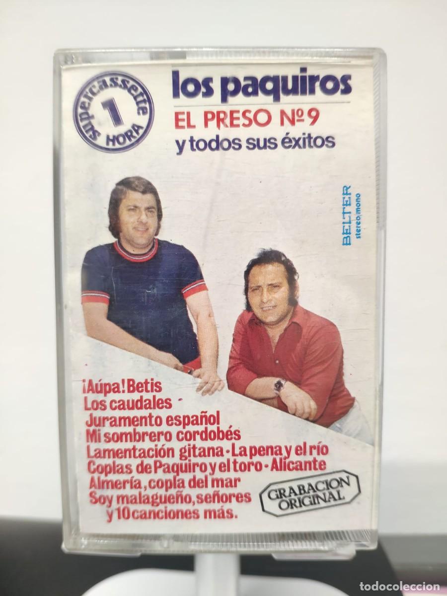 Casetes antiguos: Los Paquieros - El Preso N&ordm; 9 y todos sus &eacute;xitos (Cassette)