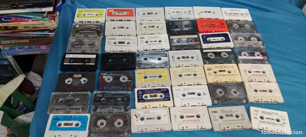 Casetes antiguos: LOTE DE MAS DE 100 CIEN CINTAS SIN CAJAS LAS DE FOTO CASETE MUSICA CA-S0
