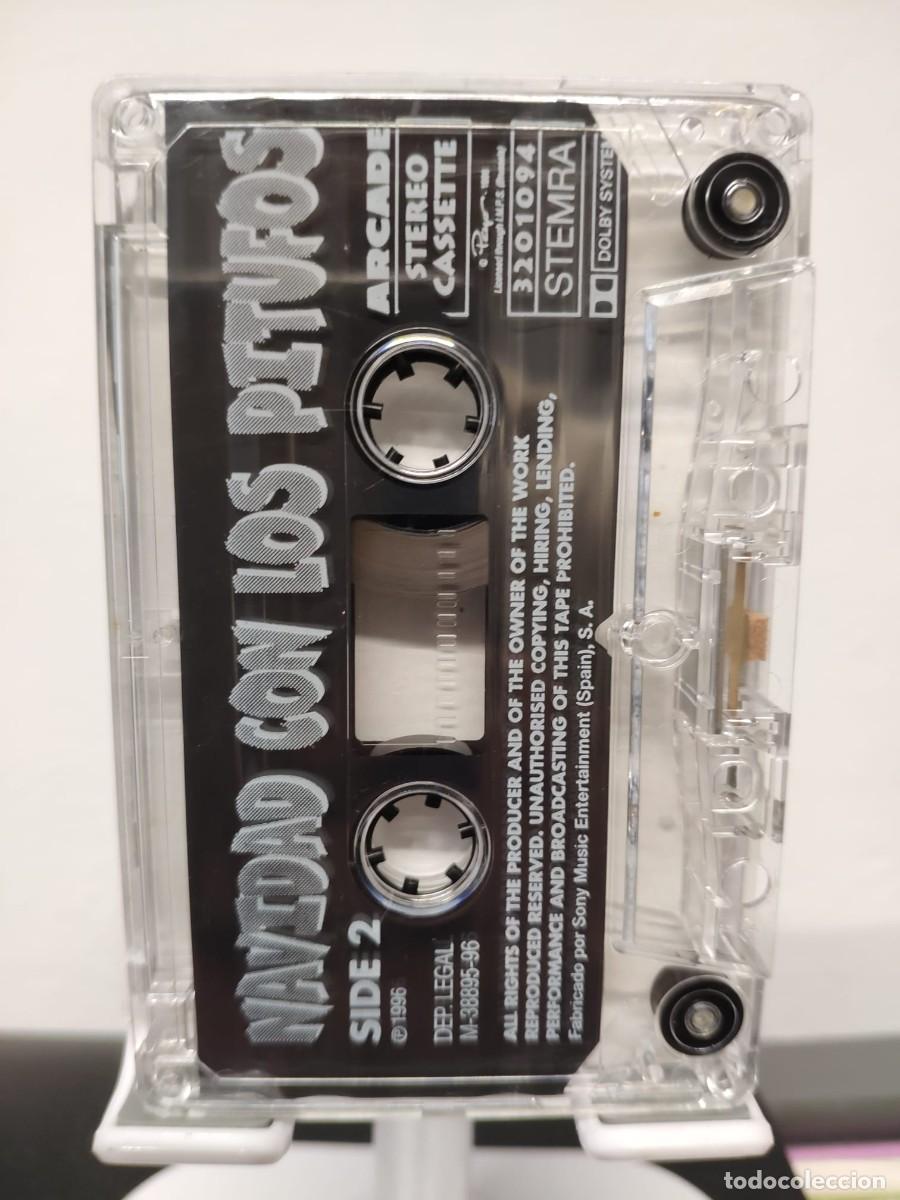 Casetes antiguos: Navidad con los Pitufos (Cassette) - Foto 1