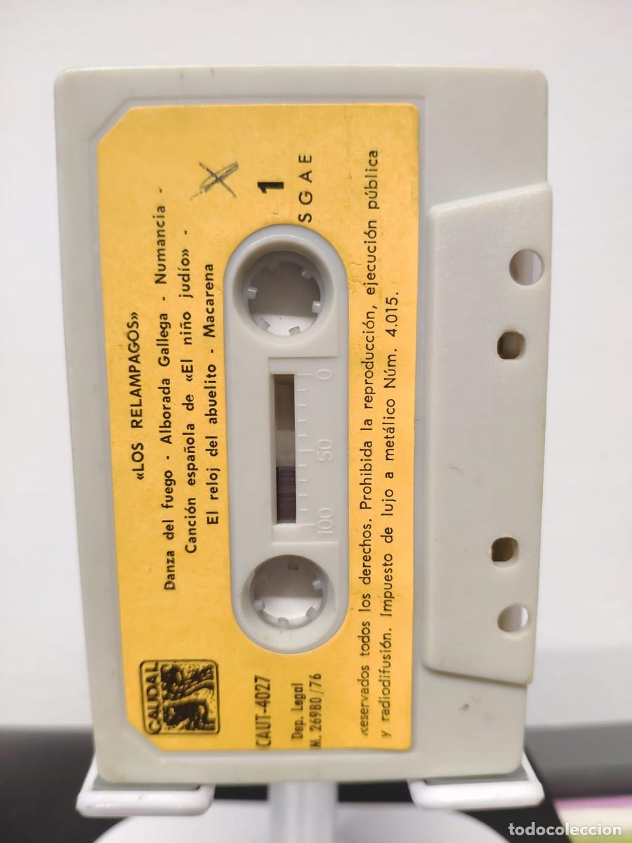 Casetes antiguos: Los Rel&aacute;mpagos (Cassette) - Foto 4