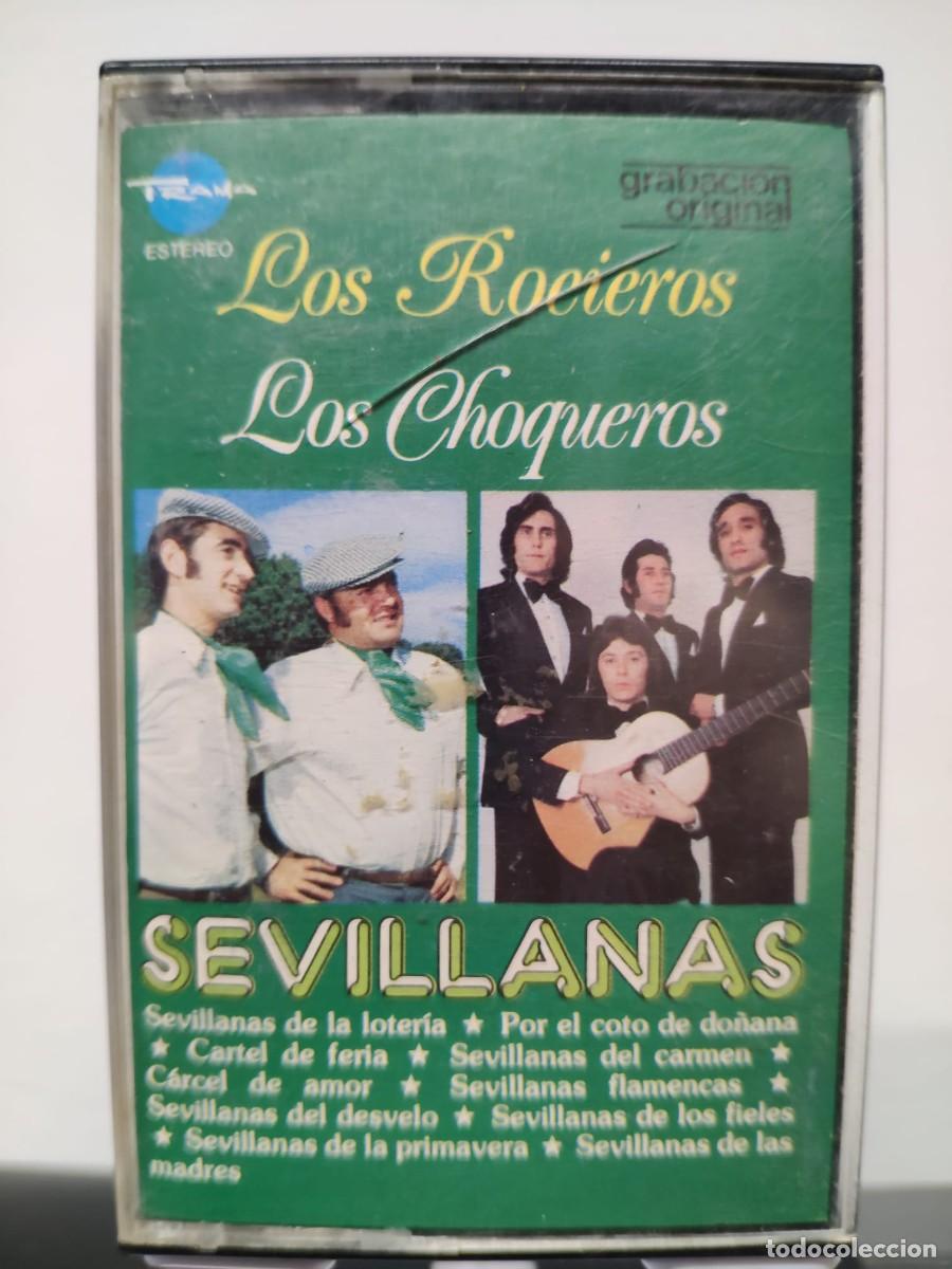 Casetes antiguos: Los Rocieros - Los Choqueros - Sevillanas (Cassette)