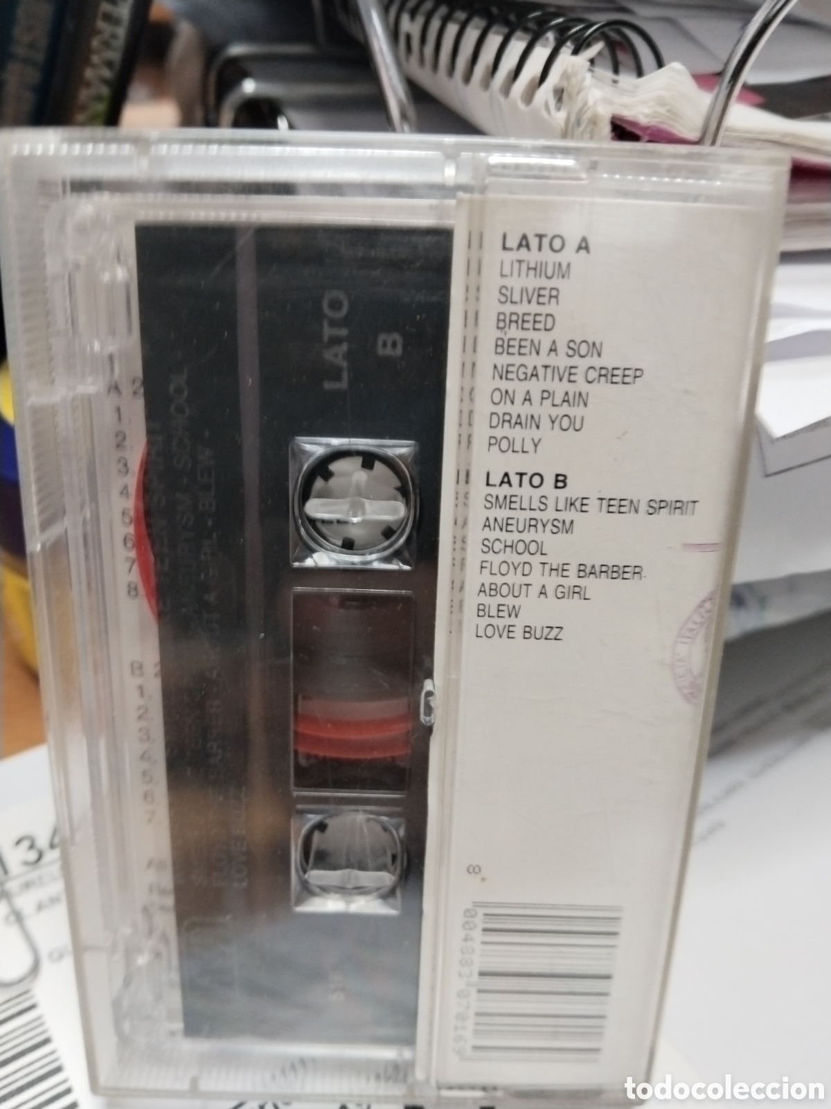 Casetes antiguos: Nirvana smells like spirit live - Foto 2