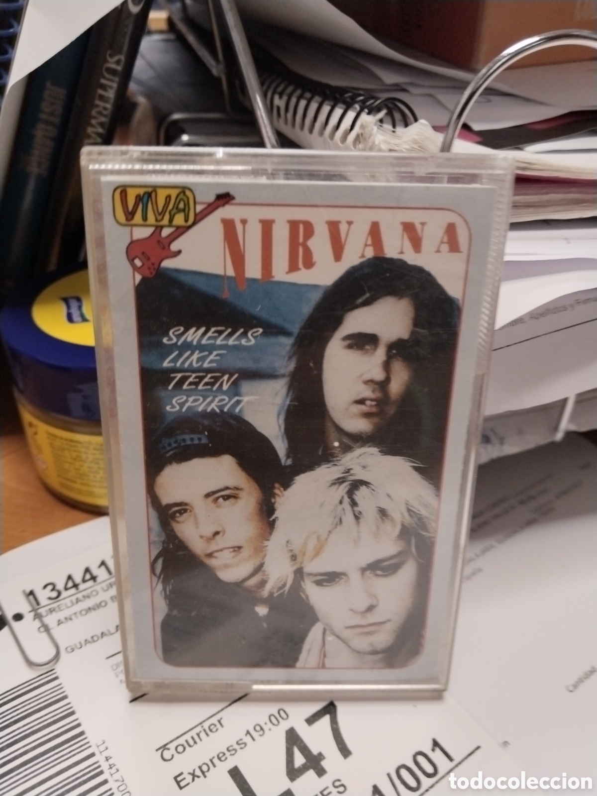 Casetes antiguos: Nirvana smells like spirit live - Foto 1