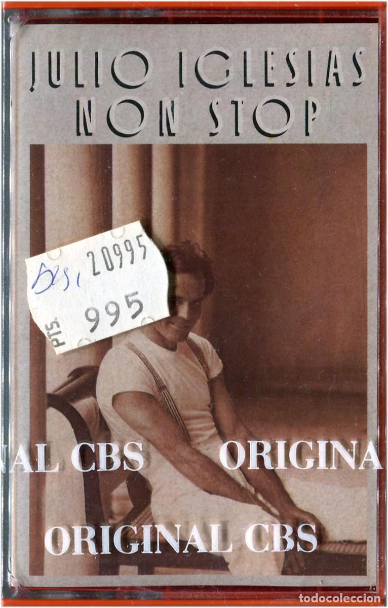 Casetes antiguos: Julio Iglesias - Non-Stopl - Cassette Spain 1988 - CBS/JI 40-82240 - Precintado