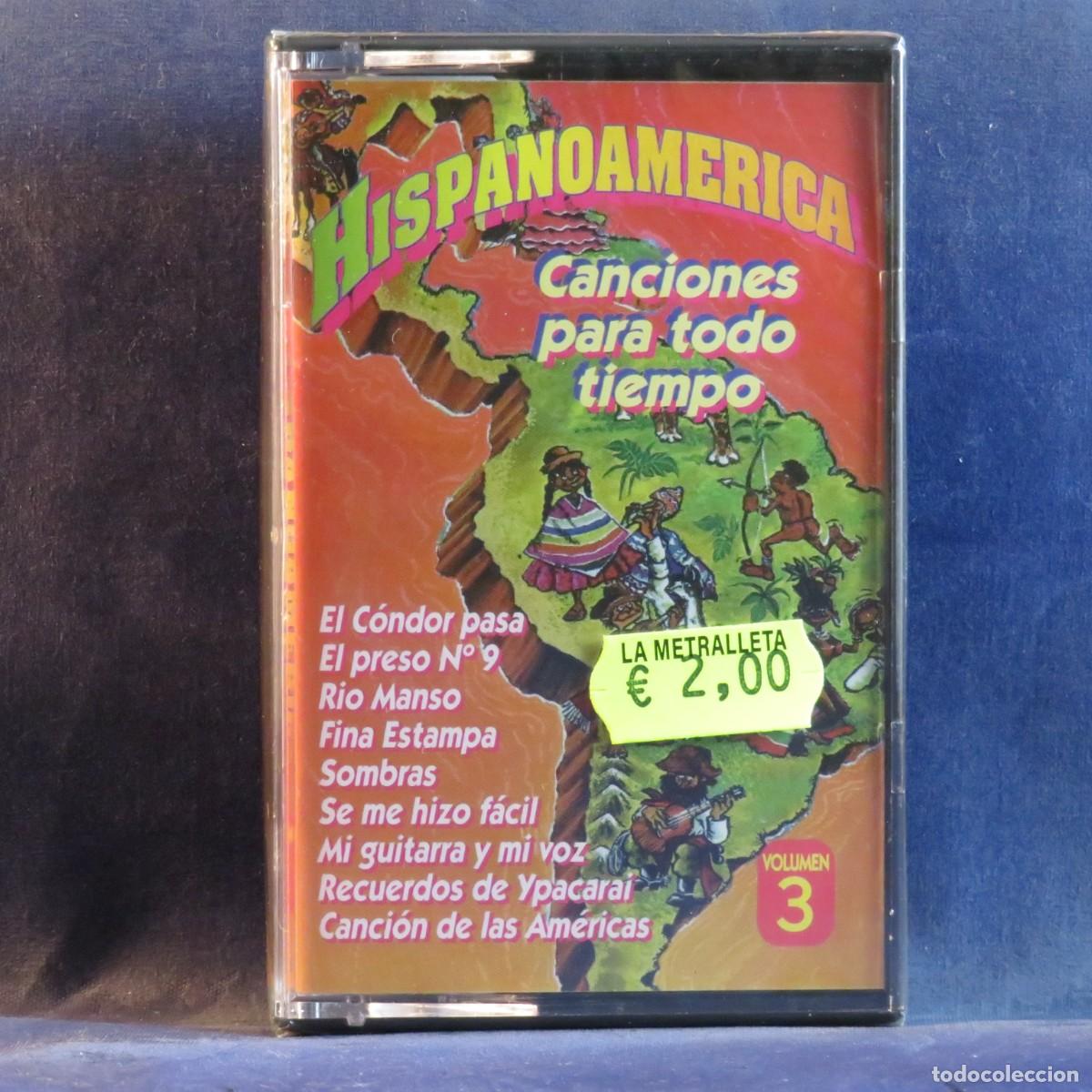 Casetes antiguos: HISPANOAMERICA - CACIONES PARA TODO TIEMPO - CASETE