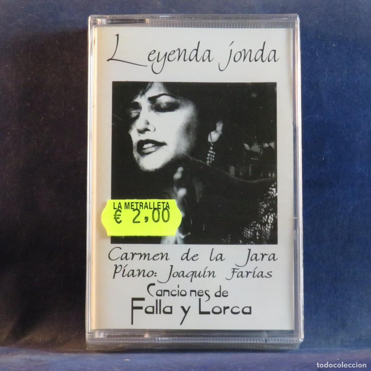 Casetes antiguos: LEYENDA JONDA - CANCIONES DE FALLA Y LORCA - CASETE
