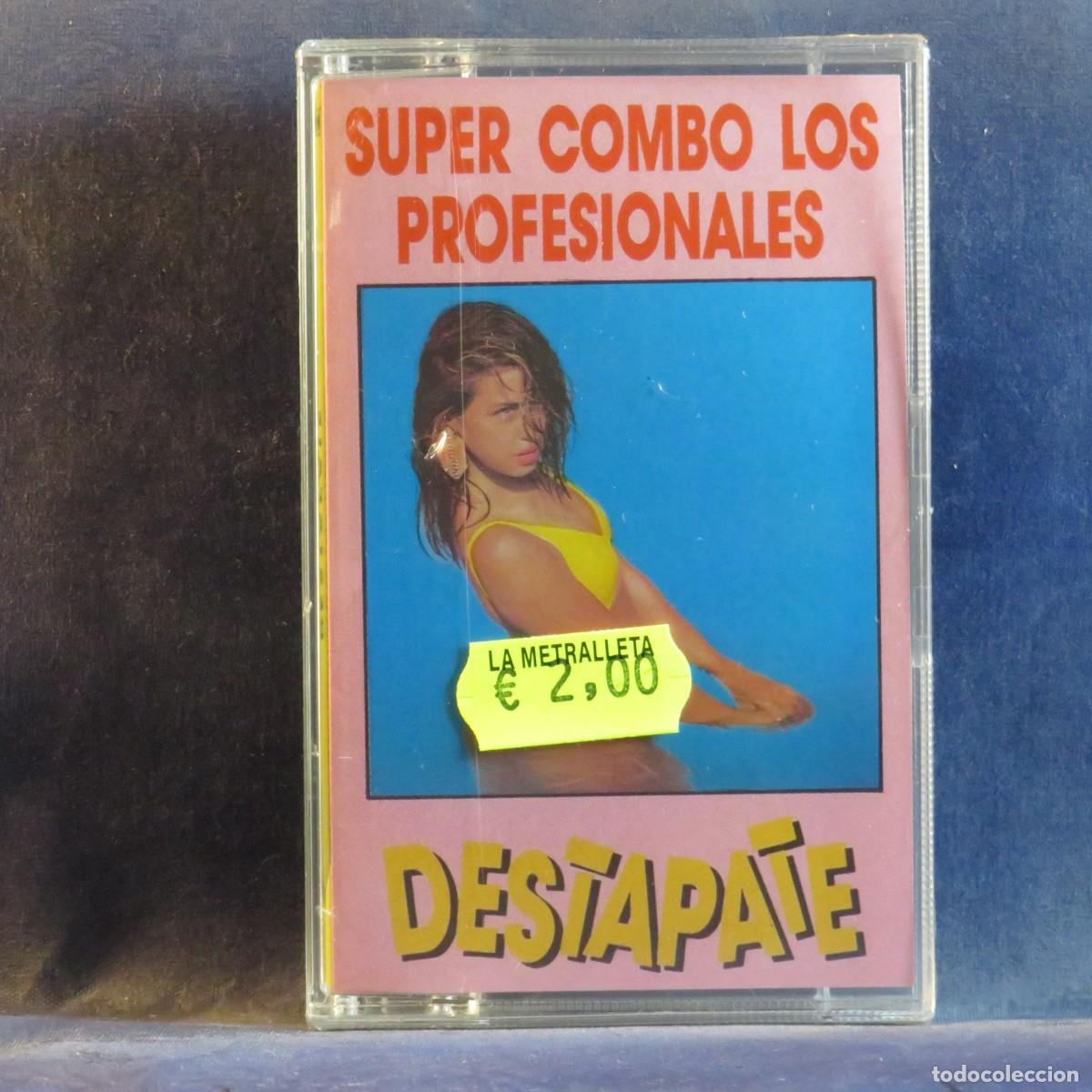 Casetes antiguos: SUPER COMBO LOS PROFESIONALES - DEST&Aacute;PATE - CASETE