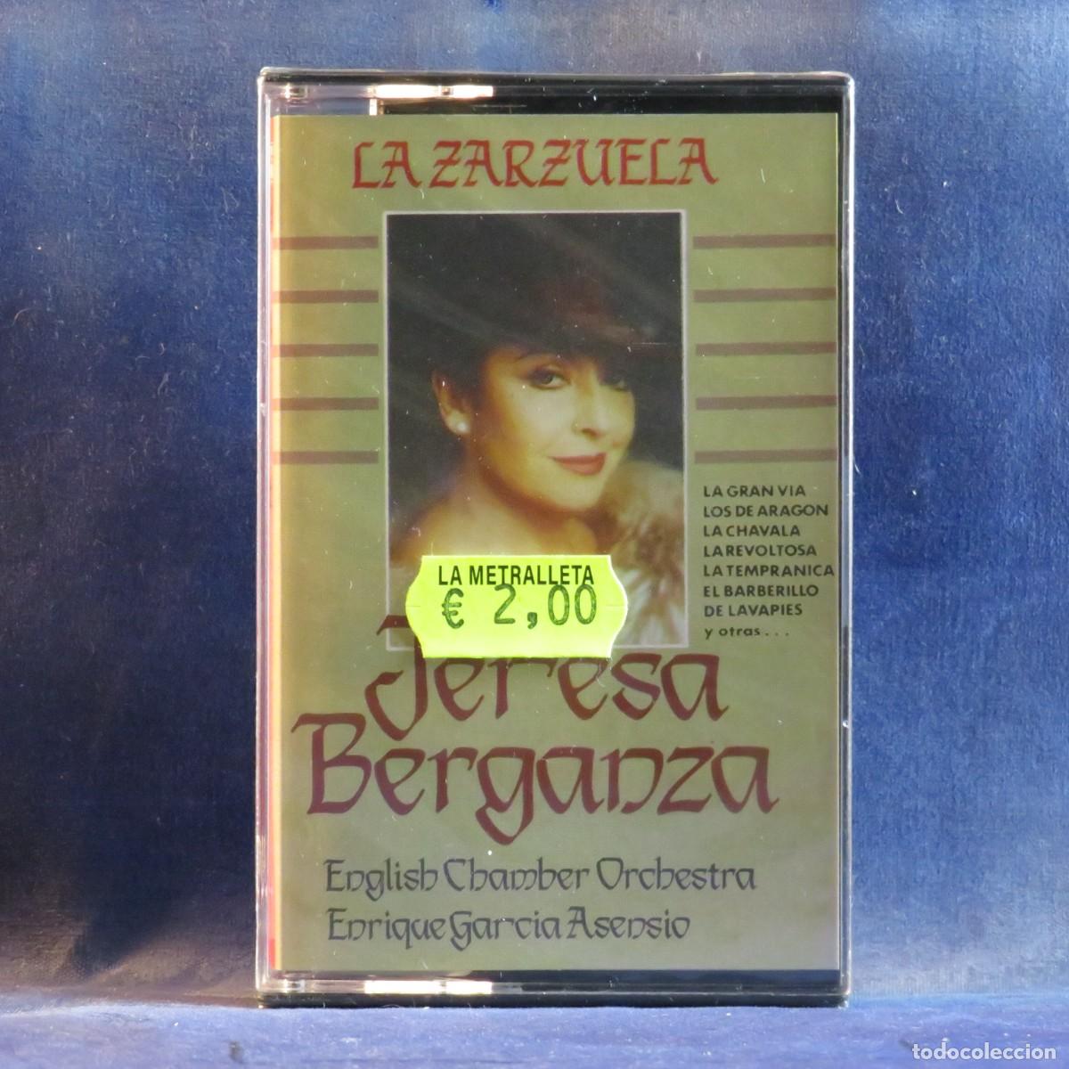 Casetes antiguos: TERESA BERGANZA - LA ZARZUELA - CASETE