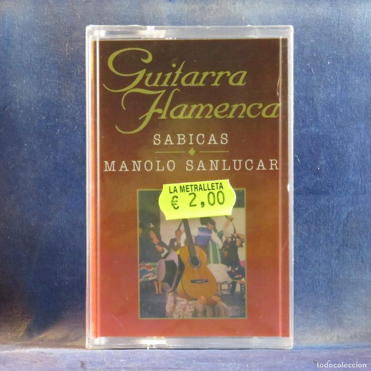 Casetes antiguos: MANOLO SANLUCAR - GUITARRA FLAMENCA - CASETE