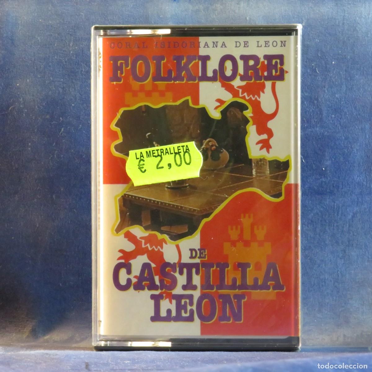Casetes antiguos: FOLKLORE DE CASTILLA DE LEON - CASETE - Foto 1