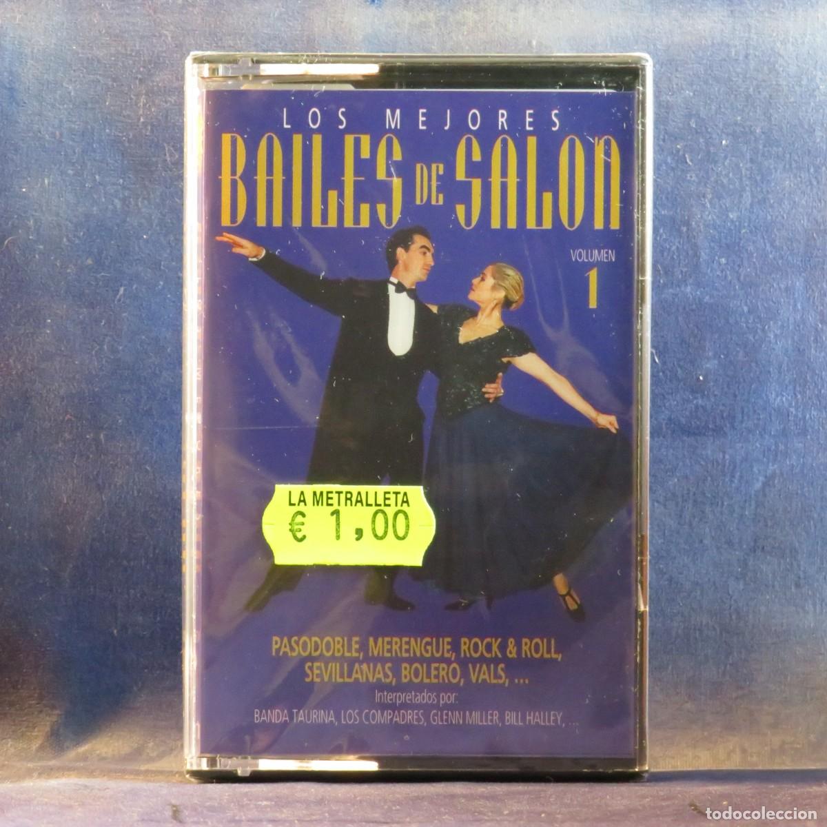 Casetes antiguos: VARIOS - LOS MEJORES BAILES DE SALON VOL 1 - CASETE